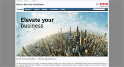 Desktop Screenshot of boschservicesolutions.com